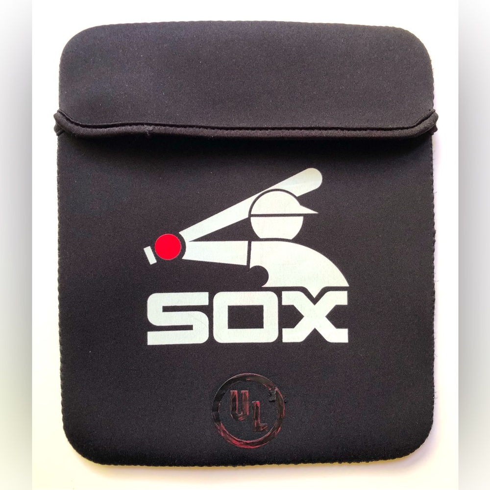Chicago White Sox Tablet Sleeve Universal iPad UL Black 1983 Batterman Logo MLB